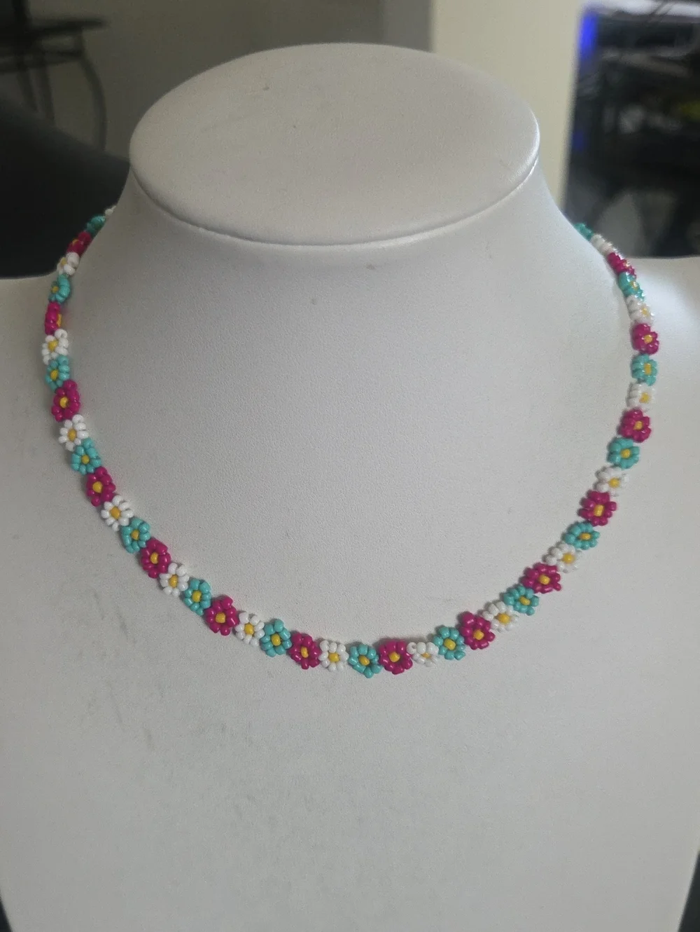 Paparazzi Floral Seed Bead Choker NWT